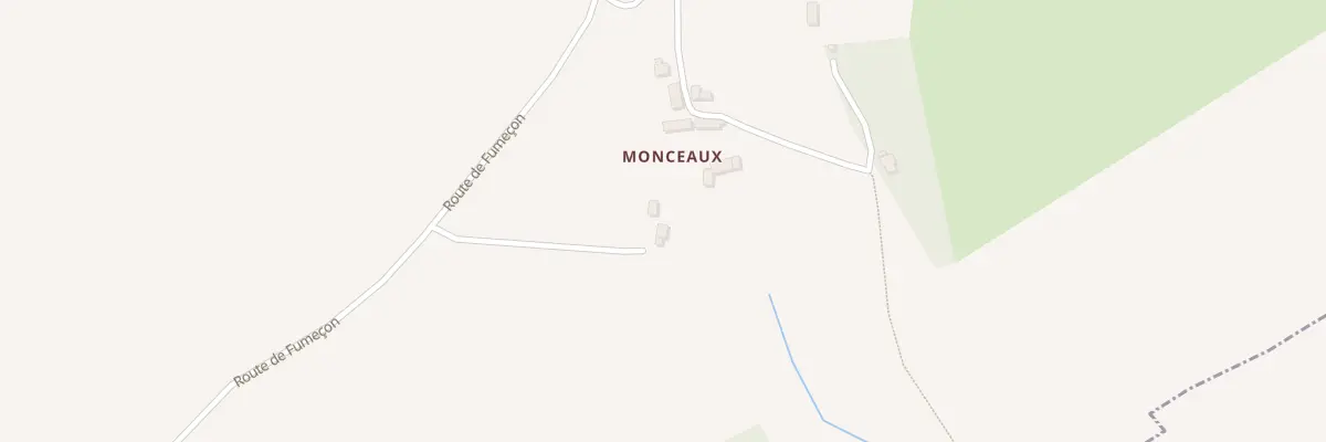 Plan du 1182 Rte de Fumeçon à Putanges-le-Lac