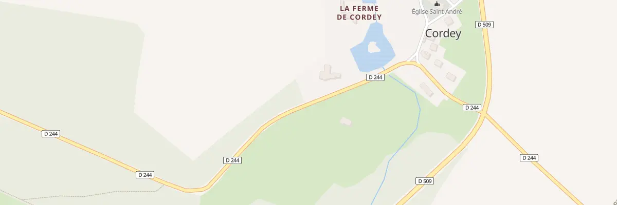 Plan du 4 Rue de la Ferme du Chateau à Cordey