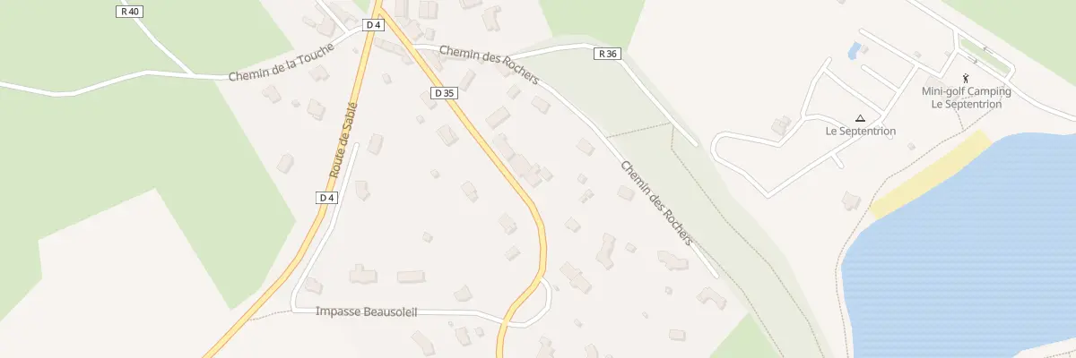 Plan du 17 Rte de Cheville à Brûlon