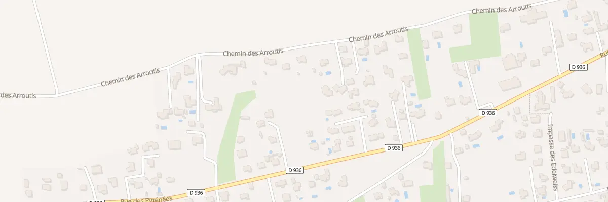 Plan du 108 Rue des Pyrénées à Bénéjacq
