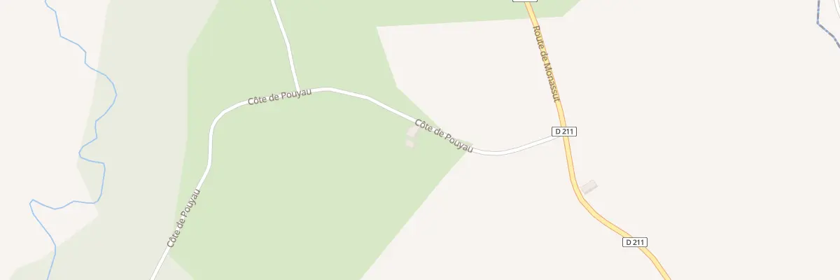 Plan du 160 Cote de Pouyau à Taron-Sadirac-Viellenave