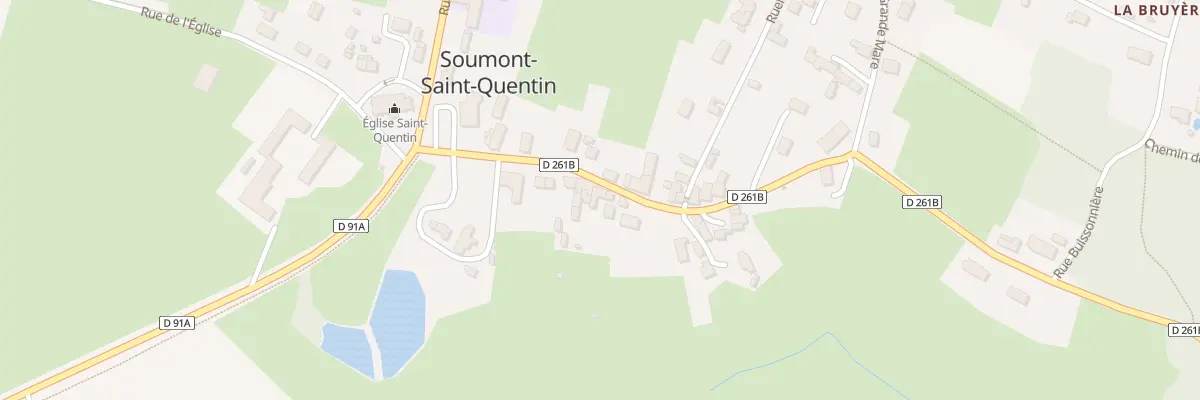 Plan du 14 Rue de Carcassonne à Soumont-Saint-Quentin