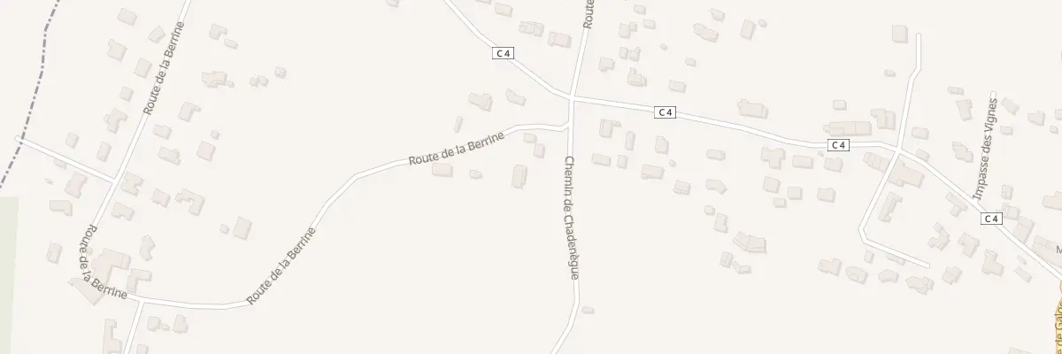 Plan du 107C Bois du Terrier de la Berr à Bonzac