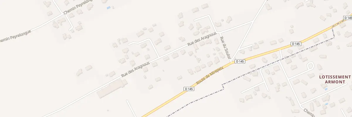 Plan du 11 Rue des Aragnous à Lagos