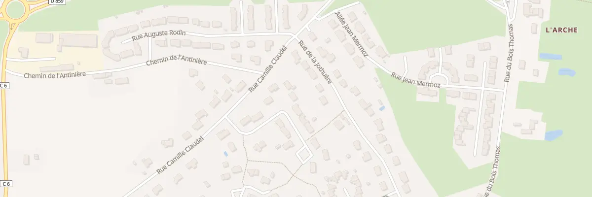 Plan du 11 Rue des Lys à Durtal