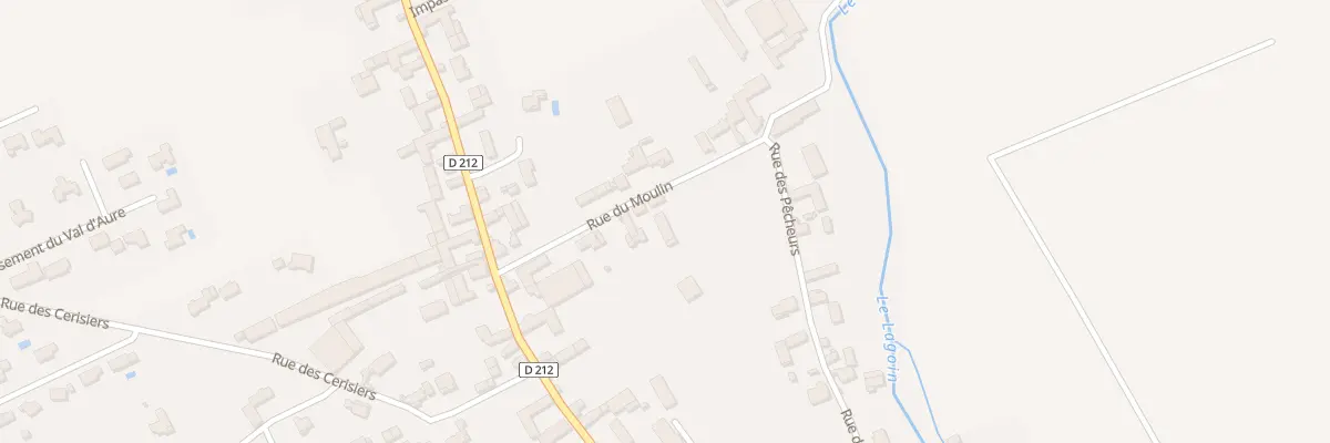 Plan du 8 Rue du Moulin à Beuste