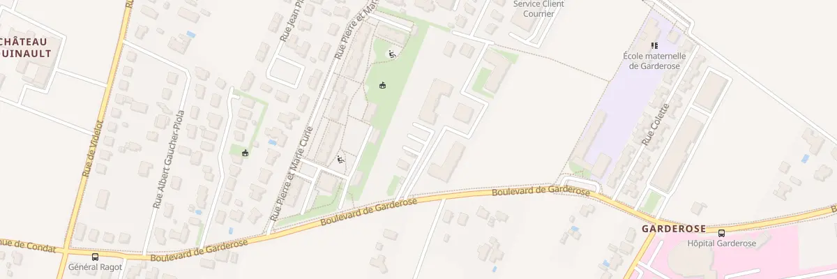 Plan du 27 Bd de Garderose à Libourne