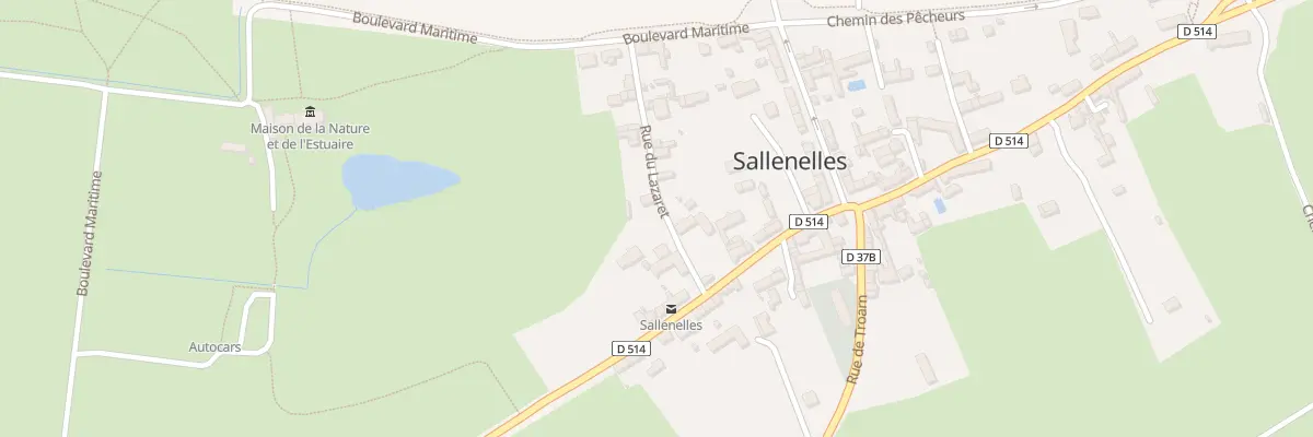 Plan du 3 Rue du Lazaret à Sallenelles