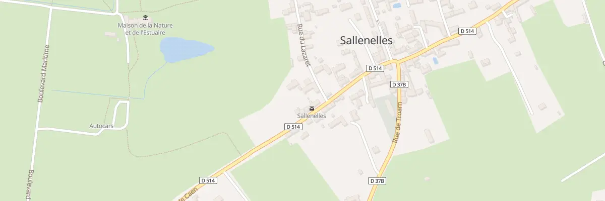 Plan du 28 Rue de Caen à Sallenelles