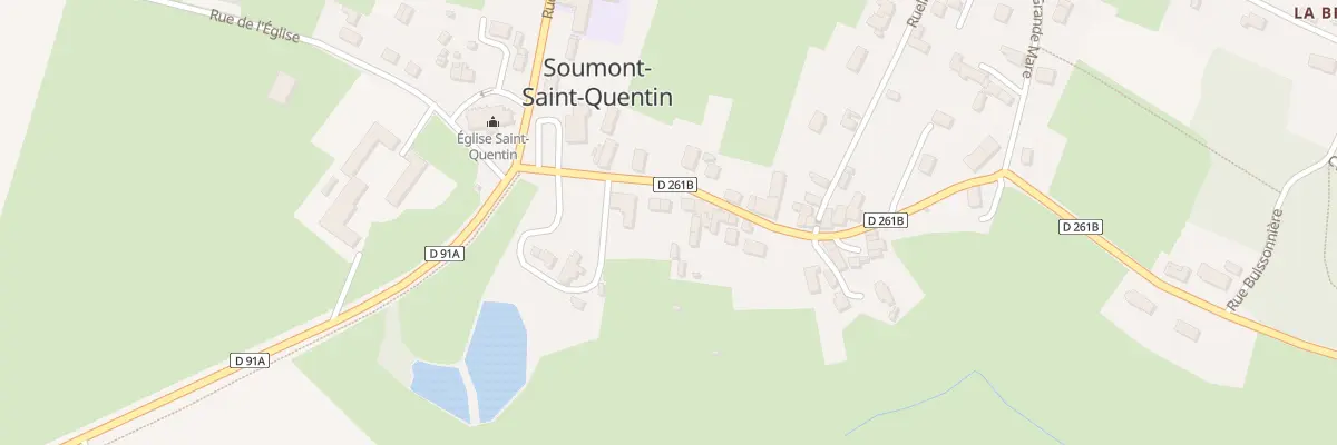 Plan du 10 Rue de Carcassonne à Soumont-Saint-Quentin
