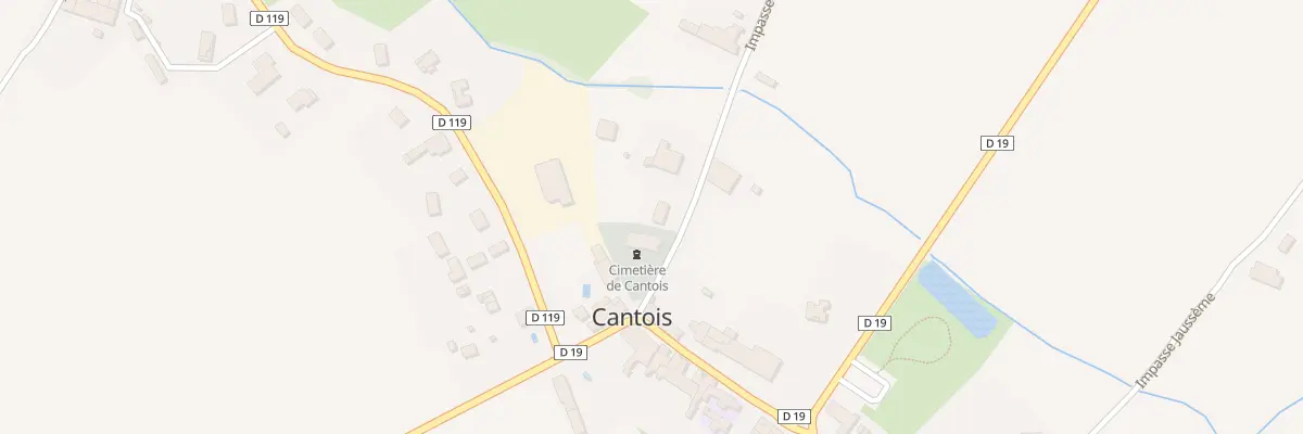 Plan du 8 Le Bourg Nord Cantois à Porte-de-Benauge