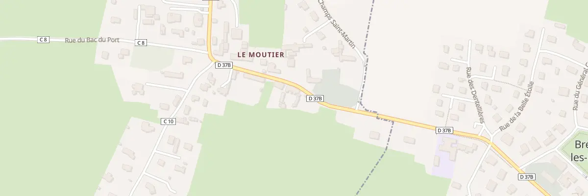 Plan du 16 Rue du Moutier à Amfreville