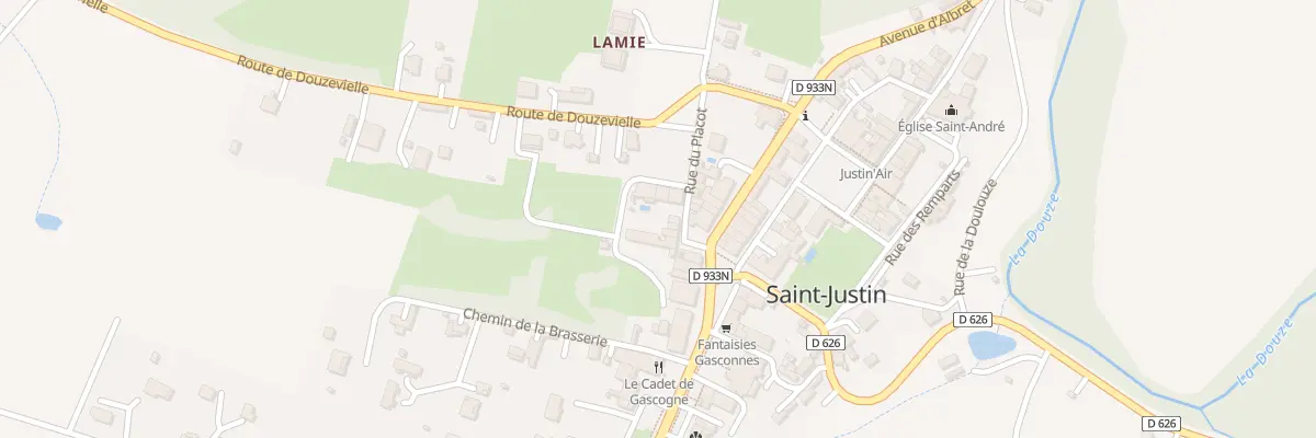 Plan du 4 Pl Elie Sabailles à Saint-Justin