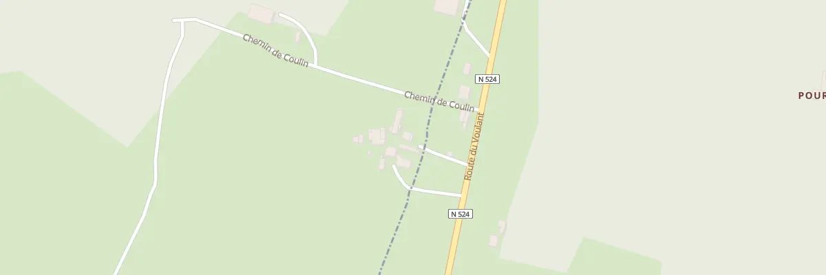 Plan du 13 Coulin à Aubiac