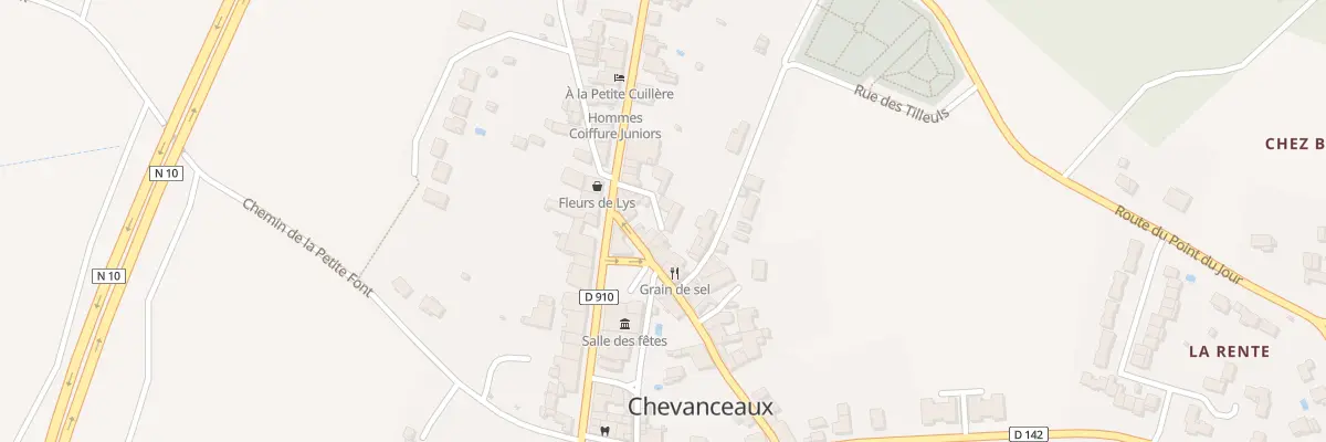 Plan du 5 Rte de Libourne à Chevanceaux