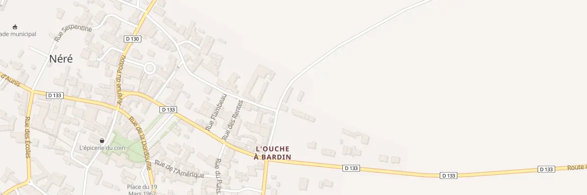 Plan du 12 Rue de la Croix de l’Arrêt à Néré