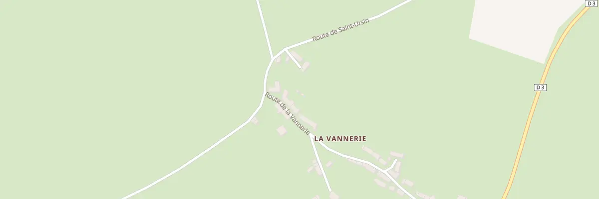 Plan du 400 Rte de la Vannerie à Lignières-Orgères