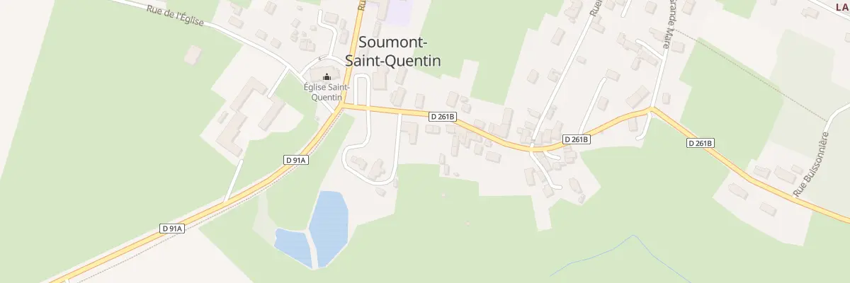 Plan du 8 Rue de Carcassonne à Soumont-Saint-Quentin