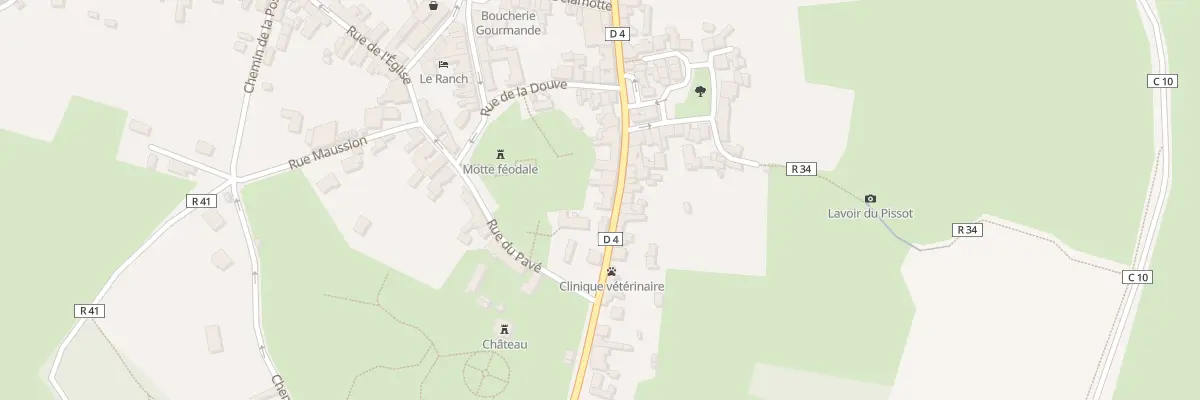 Plan du 28 Rue Charles Bareau à Brûlon