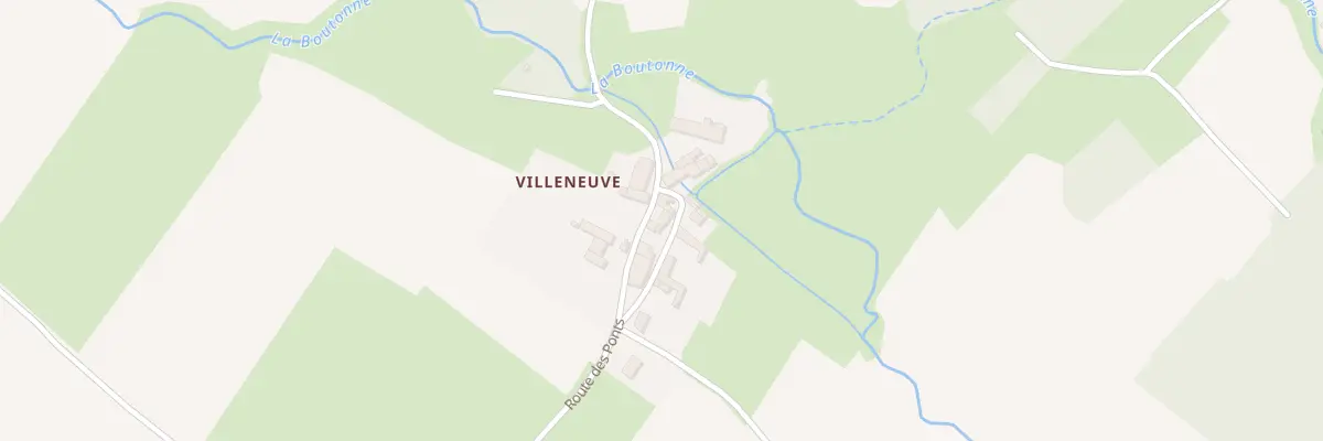 Plan du 4 Rte des Ponts à Brioux-sur-Boutonne