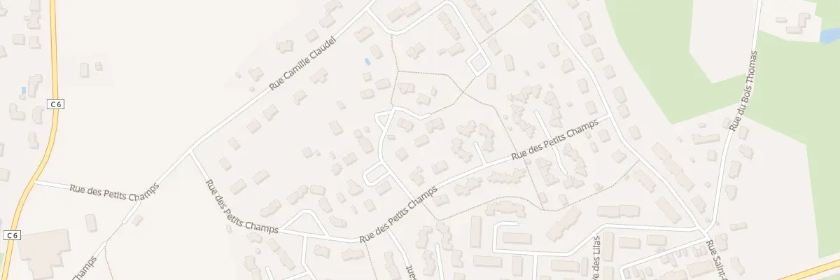 Plan du 8 Rue des Glycines à Durtal