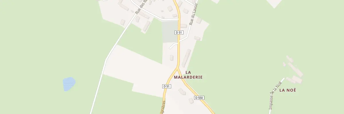 Plan du 237 La Maladerie à Joué-du-Bois