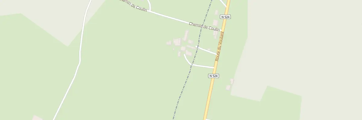 Plan du 4 Coulin à Bazas