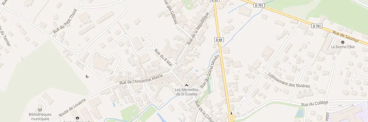 Plan du 31 Rue de la République à Gennes-Val-de-Loire