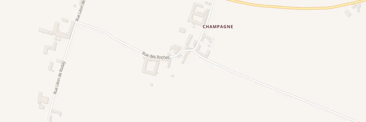 Plan du 103 Rue des Roches à Vaudelnay