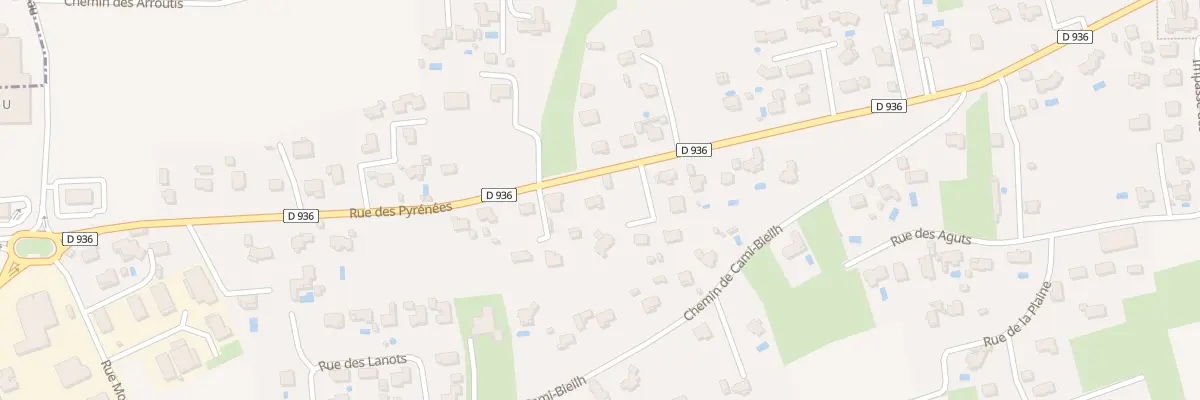 Plan du 143 Rue des Pyrénées à Bénéjacq
