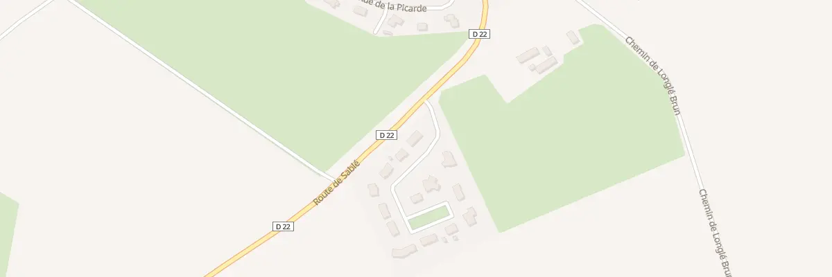 Plan du 1 Lot Le Clos du Verger à Asnières-sur-Vègre