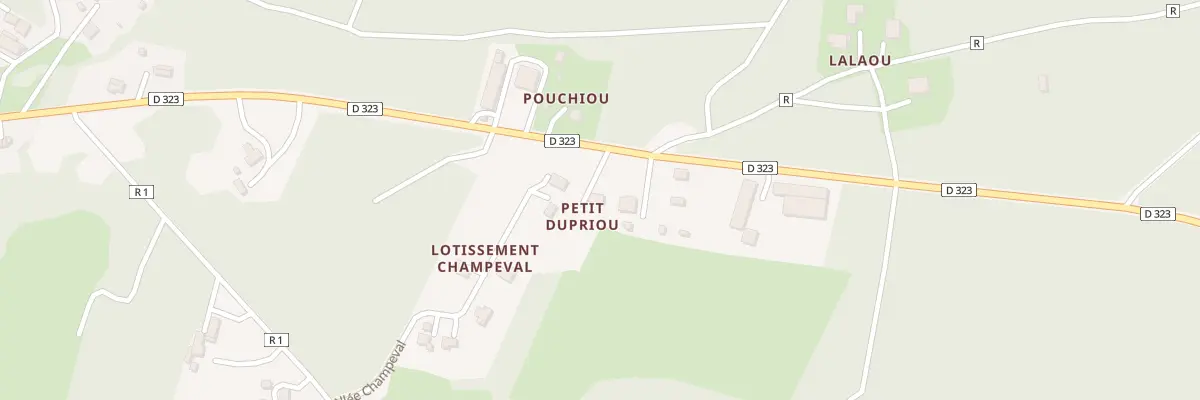 Plan du 28 Sarpout à Saint-Gor