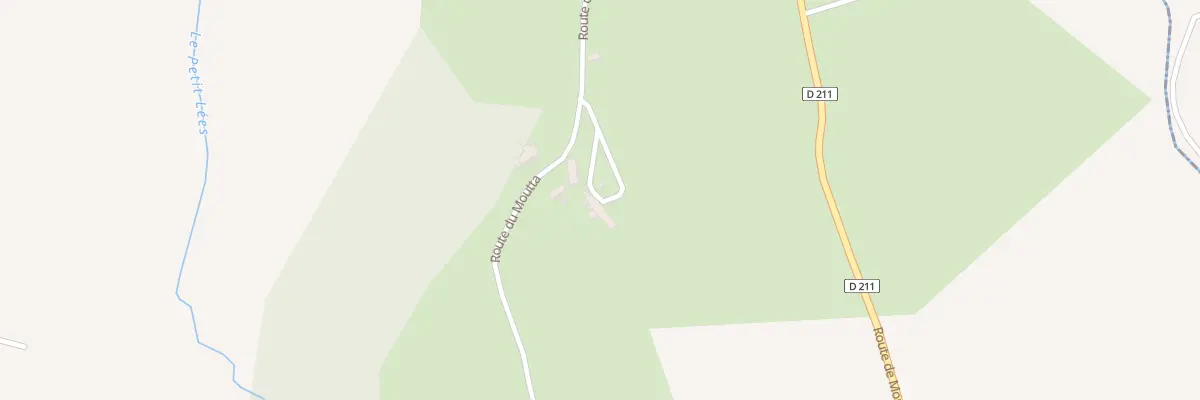 Plan du 1100 Rte du Moutta à Taron-Sadirac-Viellenave