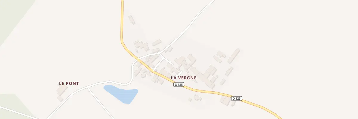 Plan du 26 Che de la Vergne à Montmérac