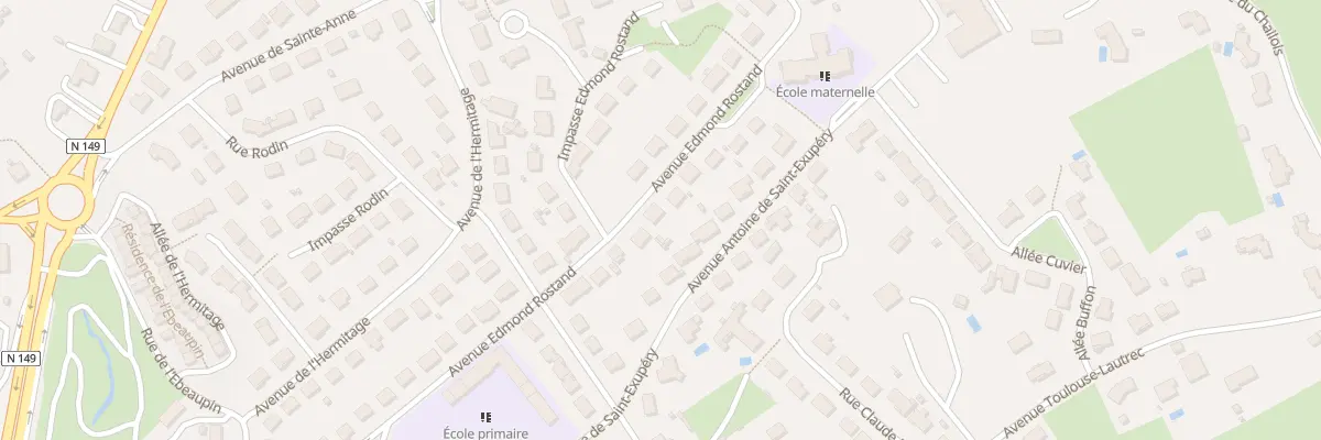 Plan du 26 Av Edmond Rostand à Châtillon-sur-Thouet