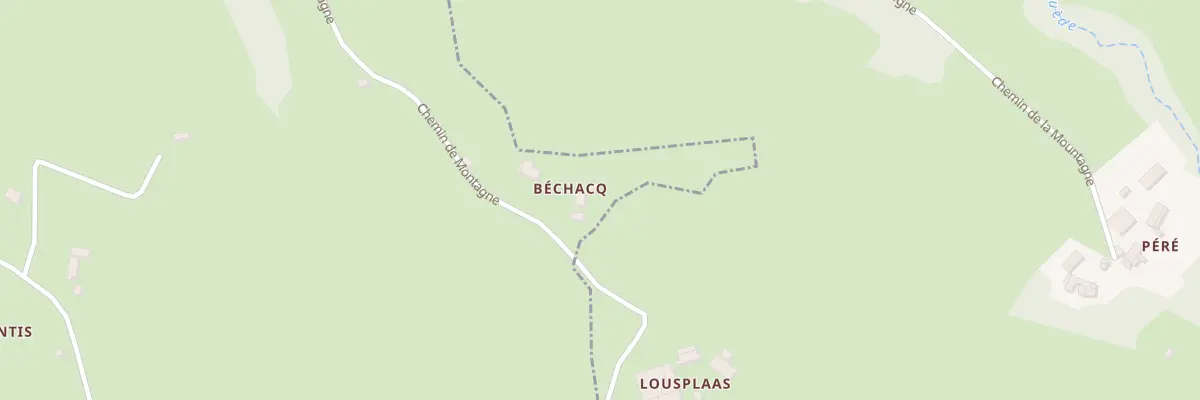 Plan du 7 Rte de la Montagne à Arthez-d’Asson