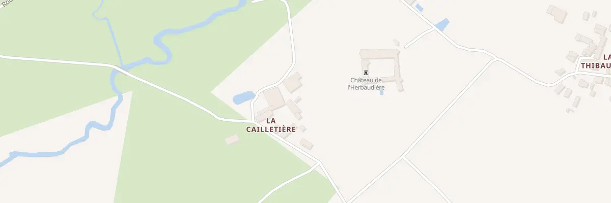 Plan du 4 La Cailletière à Saivres