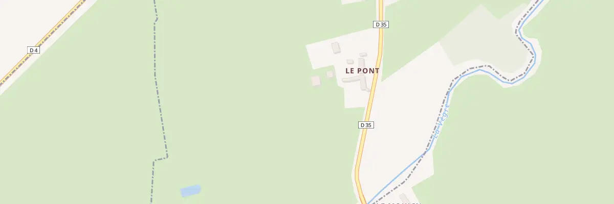 Plan du 5484 Le Pont à Brûlon