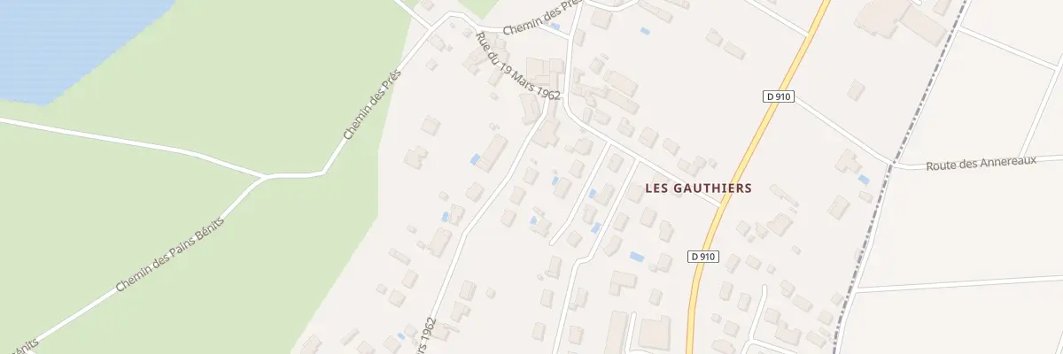 Plan du 64 Rue du 19 Mars 1962 aux Billaux