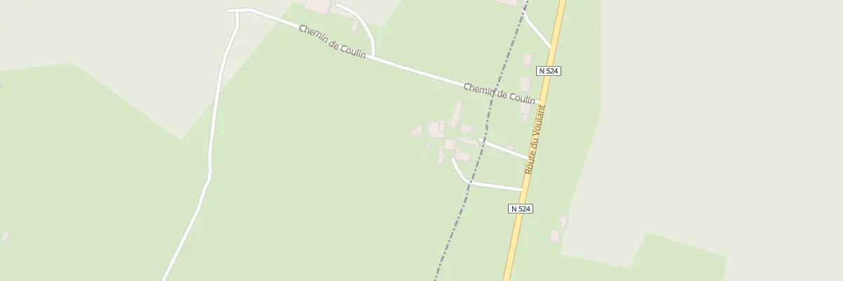 Plan du 16 Coulin à Aubiac