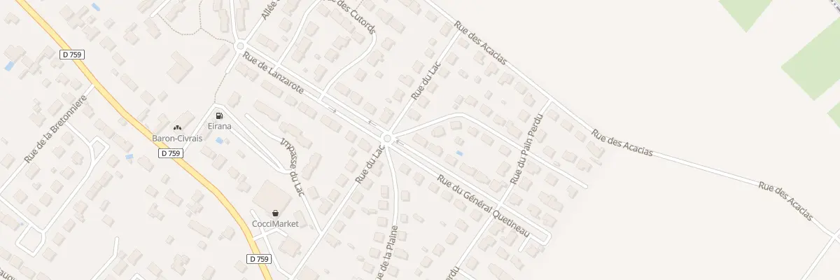 Plan du 5 Rue du Général Quétineau à Thouars