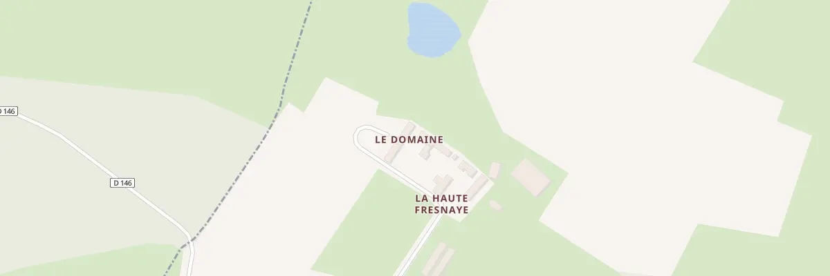 Plan du 1 Le Domaine à Neuvillette-en-Charnie