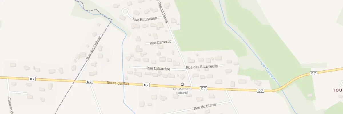 Plan du 4 Rue Labarrere à Gabaston
