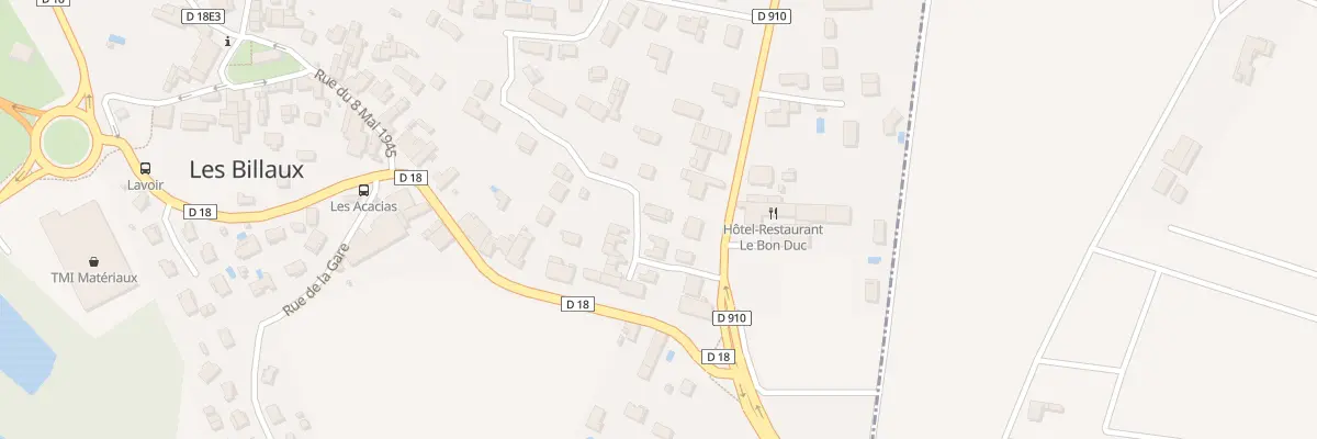 Plan du 31 Rte de Paris aux Billaux