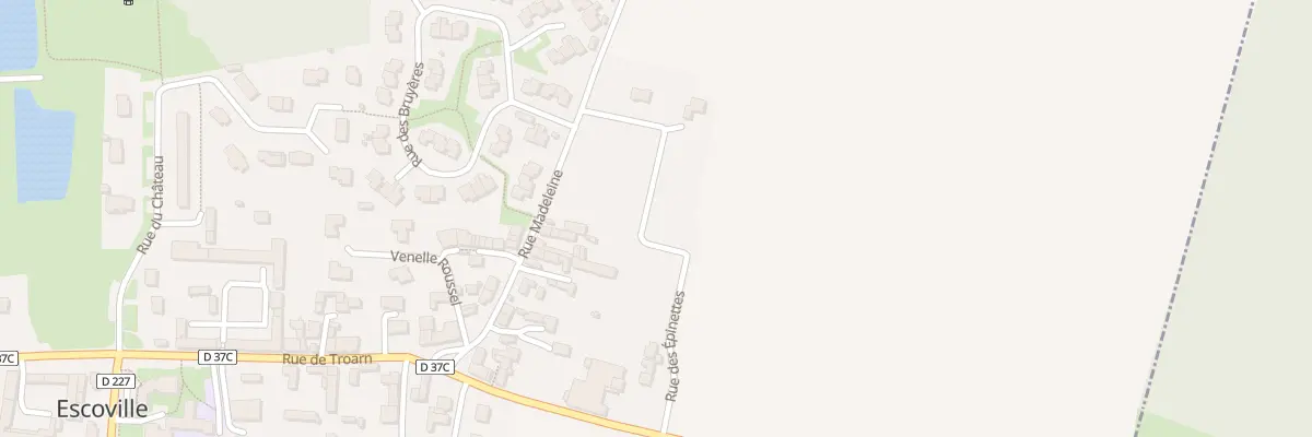 Plan du 4 Rue des Épinettes à Escoville