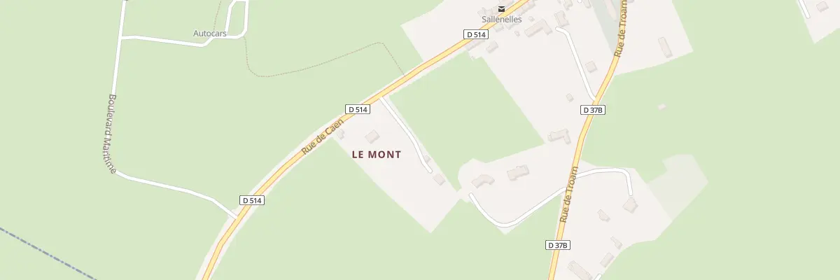 Plan du 35 Rue de Caen à Sallenelles