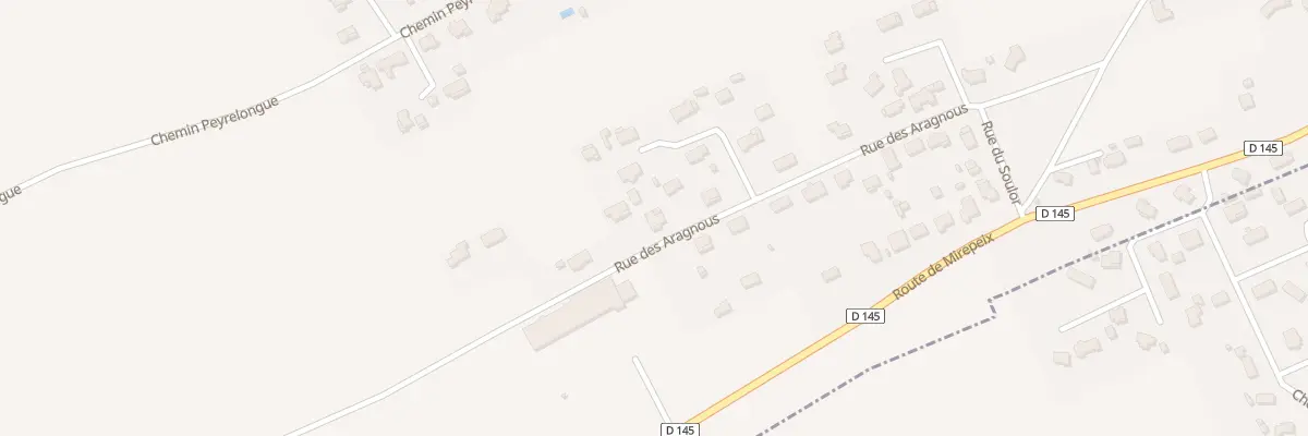 Plan du 8 Rue des Aragnous à Lagos