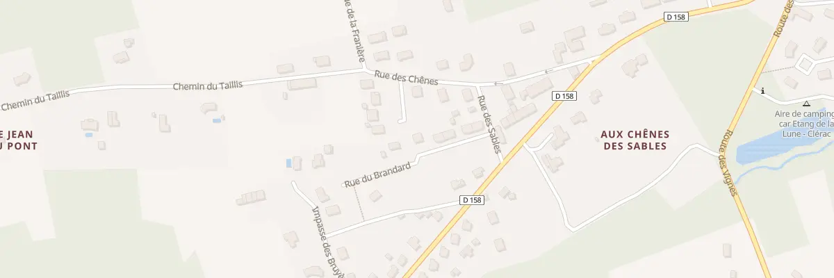 Plan du 10 Rue du Brandard à Clérac