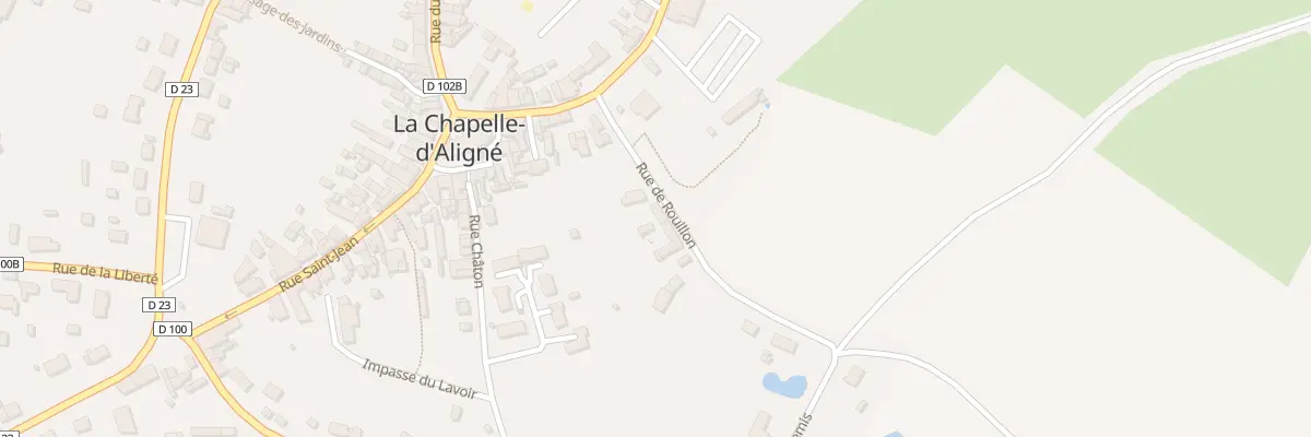 Plan du 4 Rue de Rouillon à La Chapelle-d’Aligné