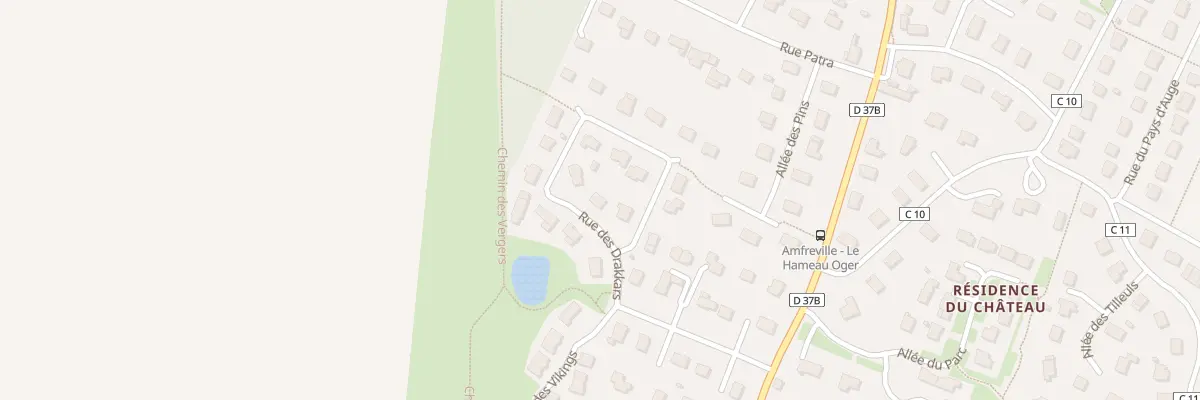 Plan du 6 Rue des Drakkars à Amfreville